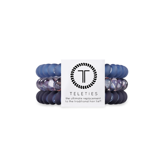 Spiral Hair Coils-Small-Midnight Rain Hair Ties