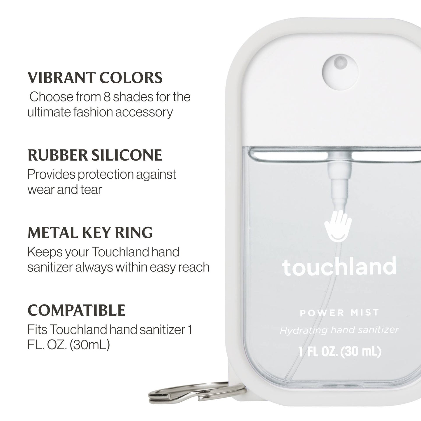 Icy White Hand Mist Case