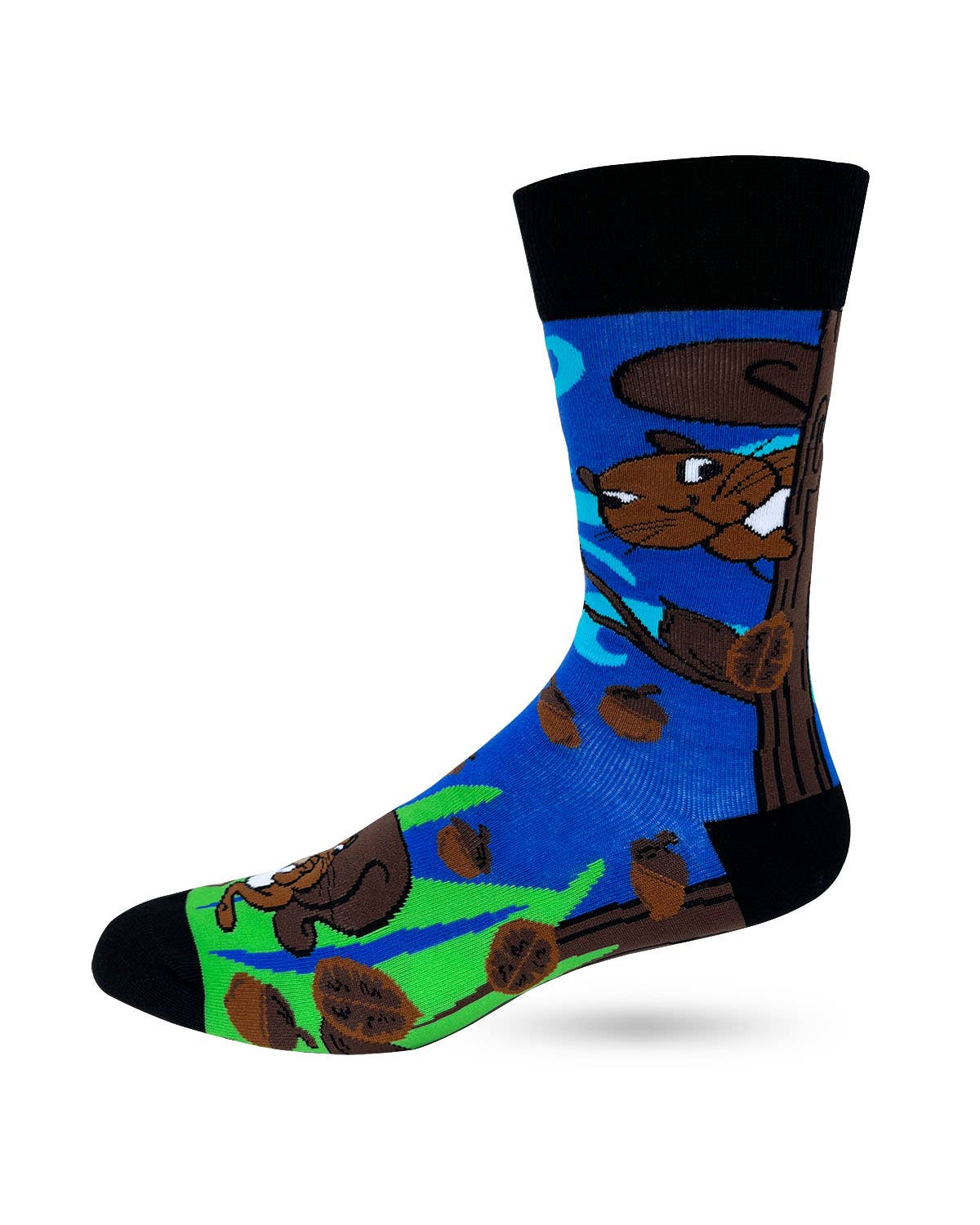 Protect Your Nuts Men's Novelty Crew Socks