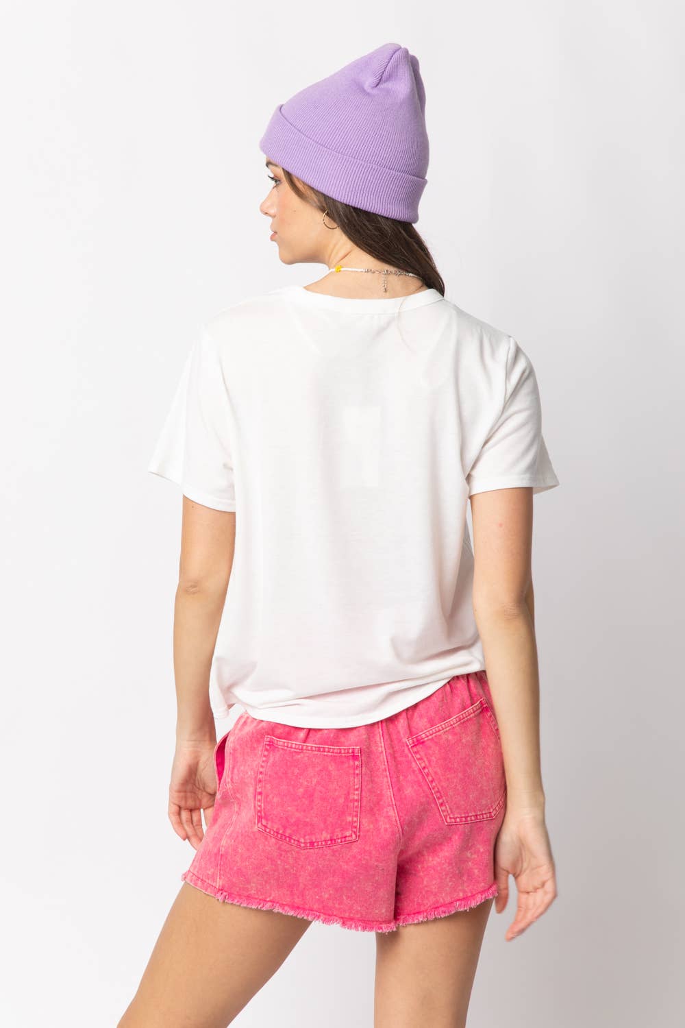 Twisted Hem Knit Top
