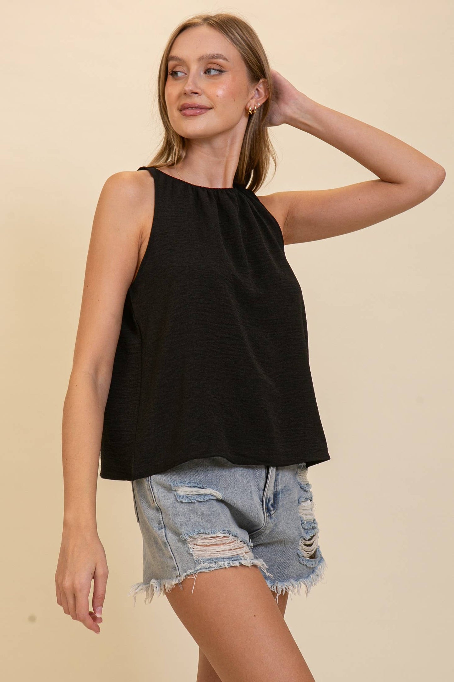 Brooklyn Airflow Round Neck Top
