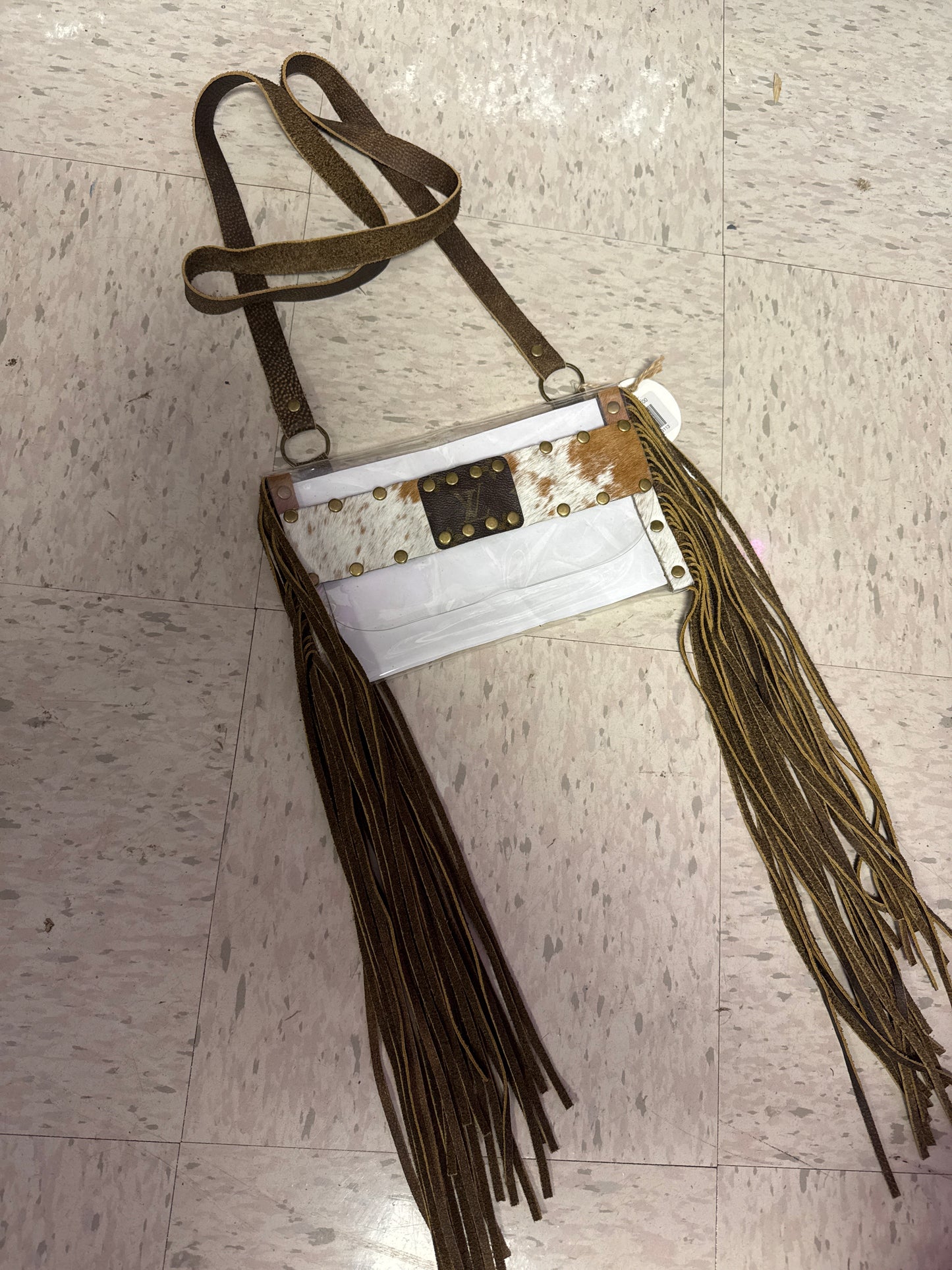 LV Stadium Bag with Fringe