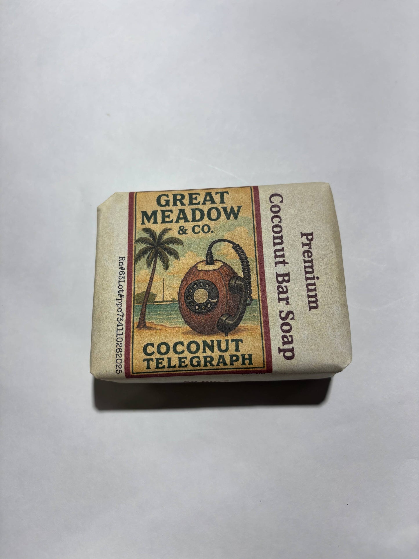 The Coconut Telegraph Luxurious Bath & Shower Bar