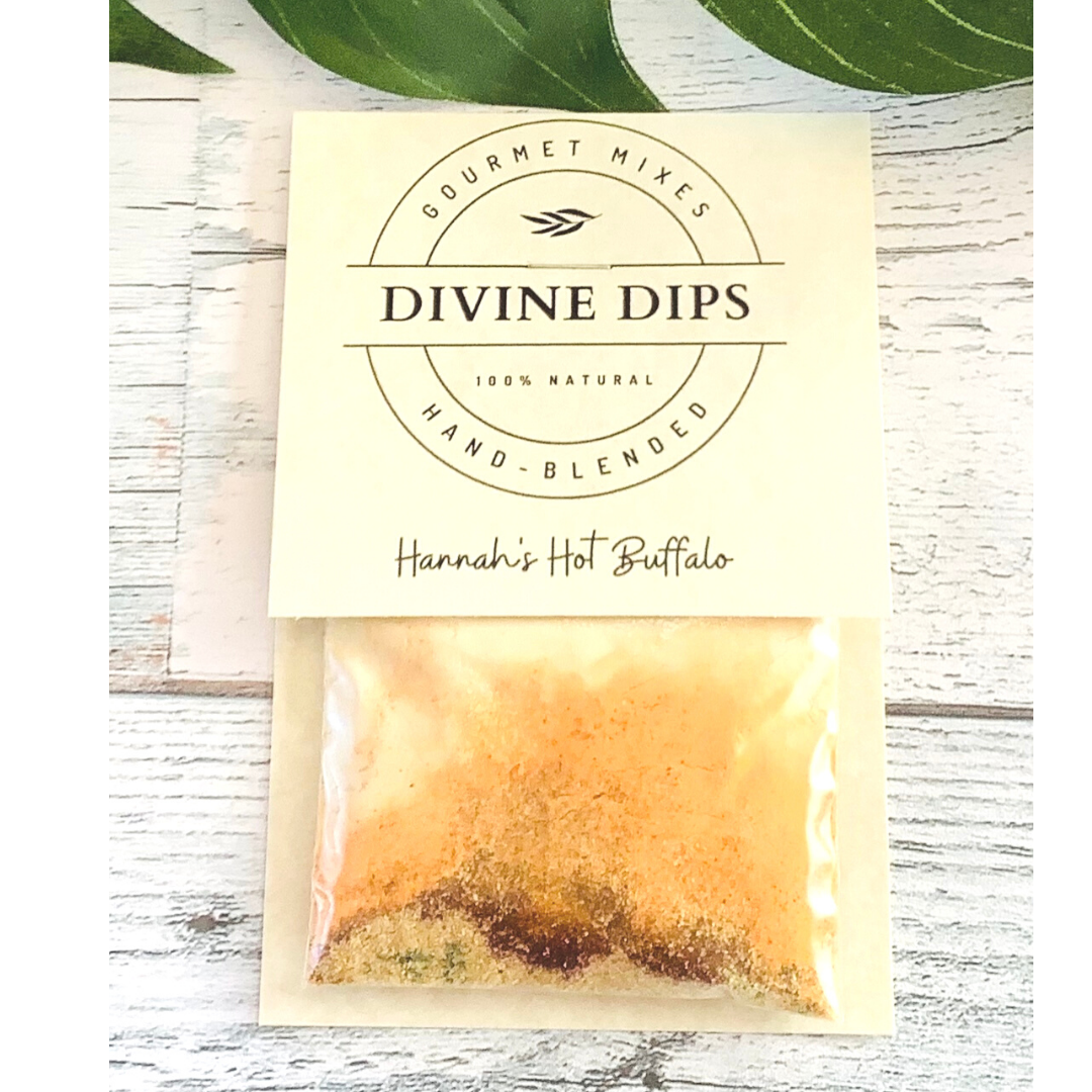 Divine Dips Hannah’s Hot Buffalo Seasoning Dip Mix