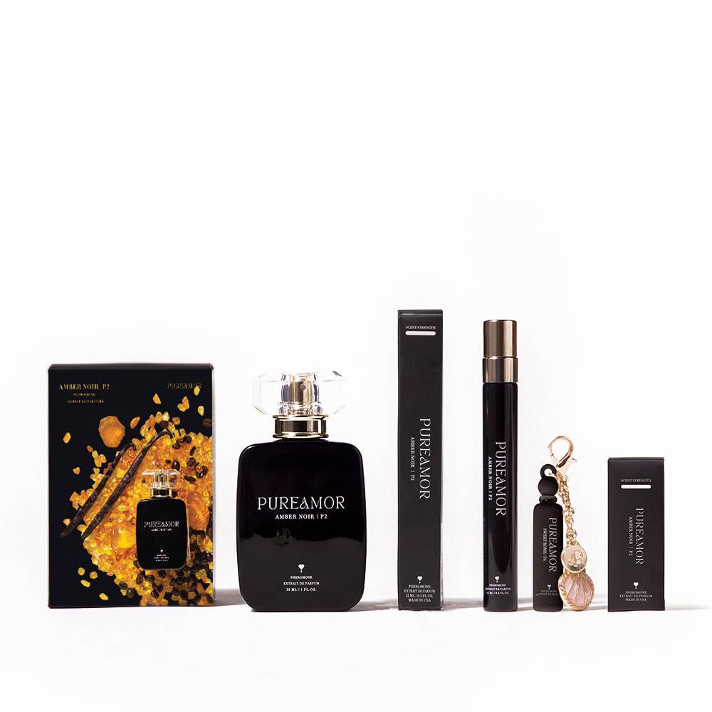 Amber Noir Pheromone Perfume Oil Keychain