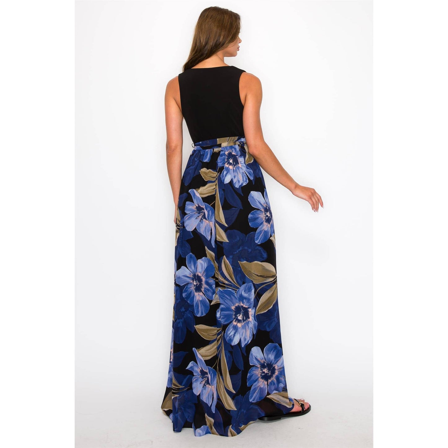 FLOWER MAXI DRESS