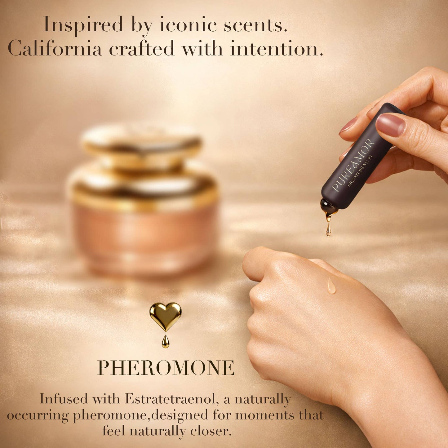 Signature N1 Pheromone Perfume Oil Keychain