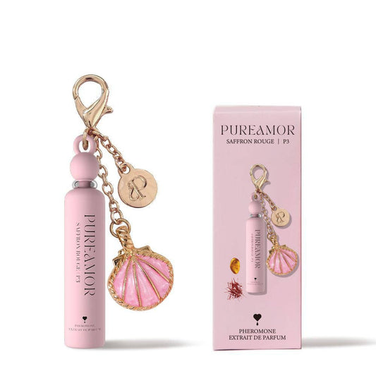 Saffron Rouge Pheromone Perfume Oil Keychain
