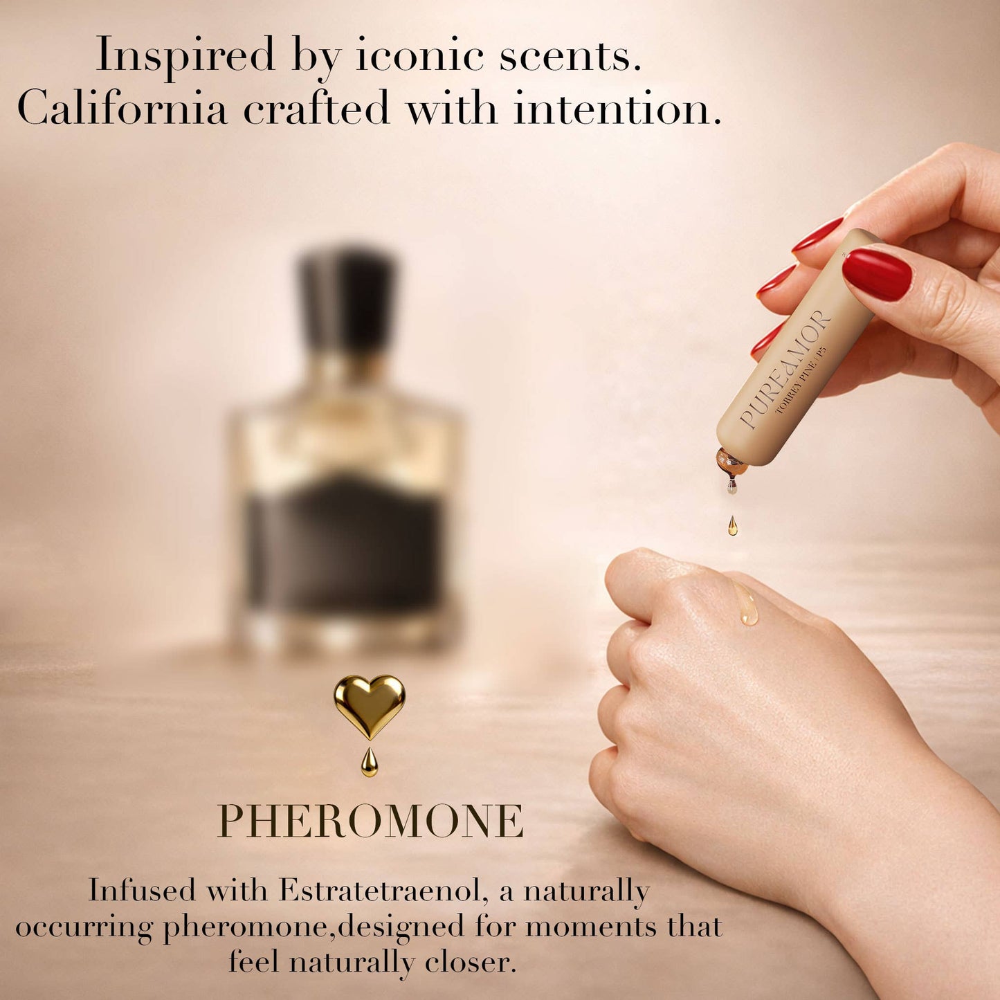 Torrey Pine Pheromone Perfume Oil Keychain