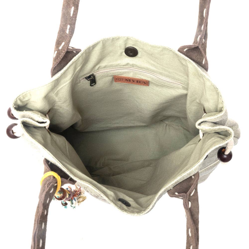 Old Soul Tote Bag in Willow Ash