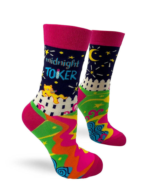 Midnight Toker Women's Socks