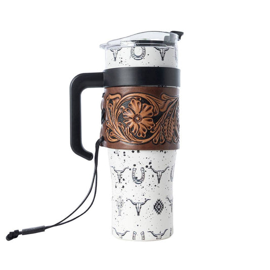 Westmark Tooled Western Tumbler
