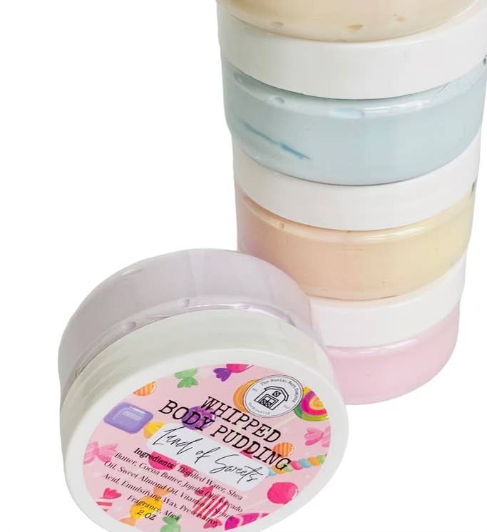 Body Lotion,  Whipped Body Pudding: Sweet Peach-2 oz