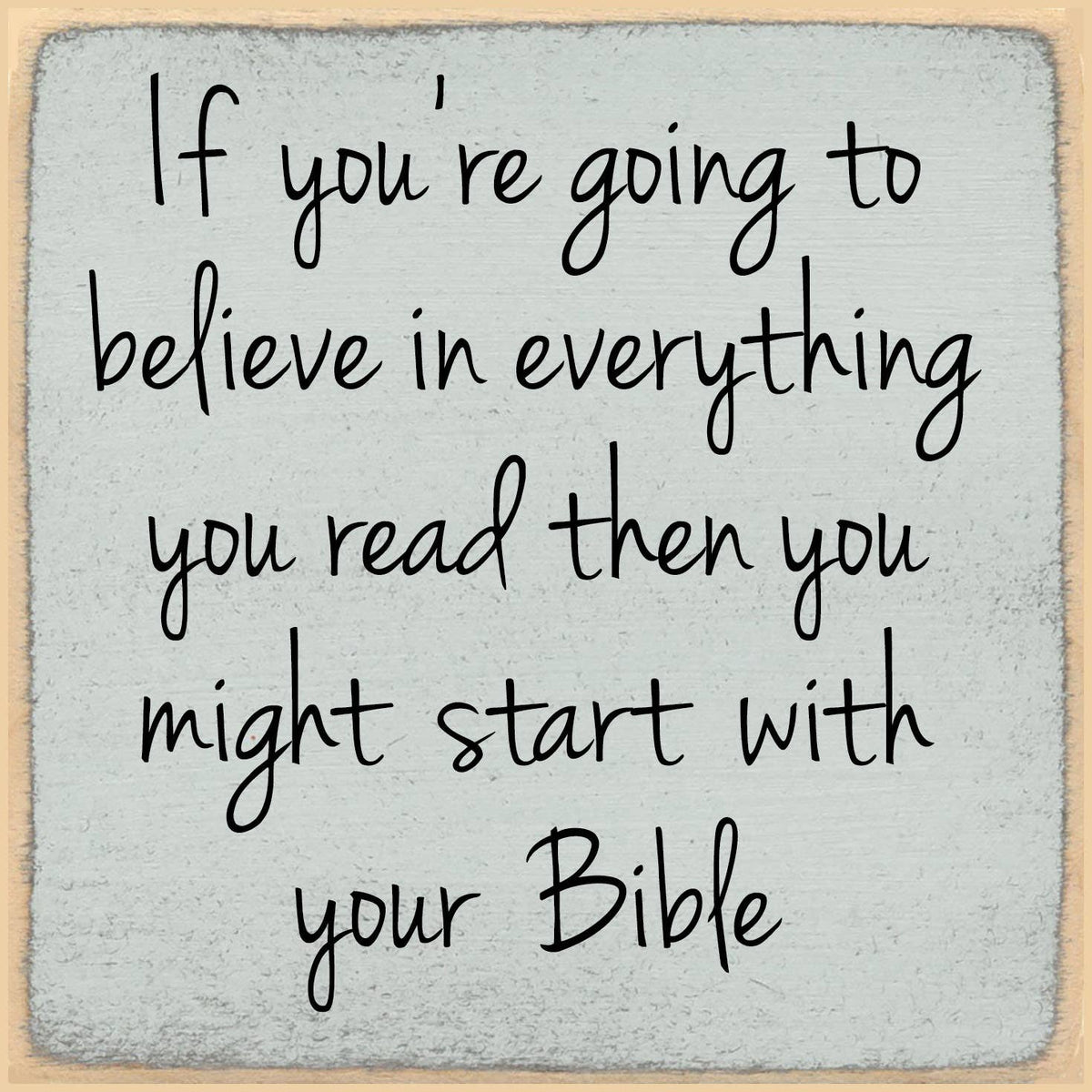 Your Bible Sign
