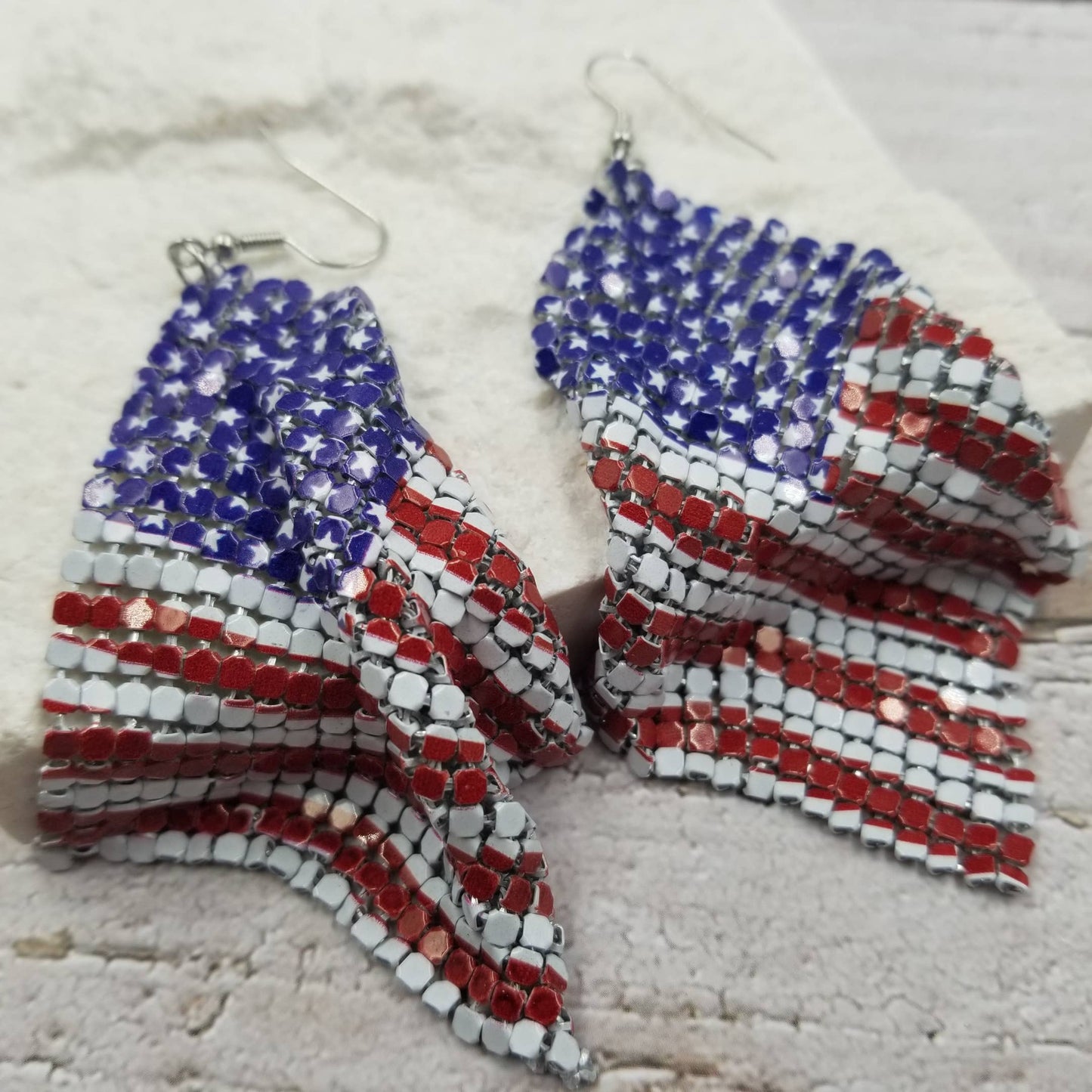 Flag Earrings