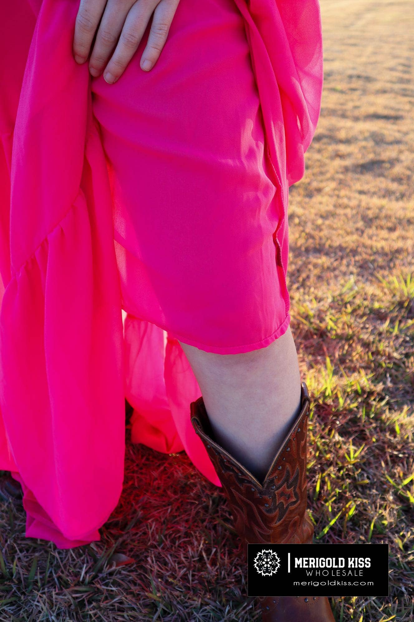 Breezy Off the Shoulder Sheer Maxi Dress-Pink