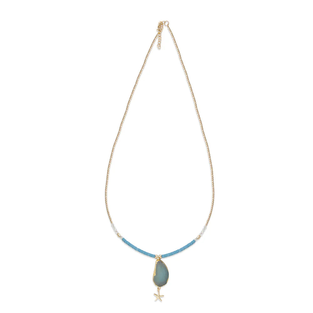 Drop of Blue Necklace