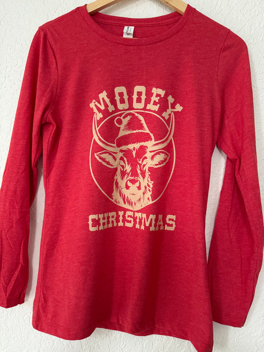 Mooey Christmas Long Sleeve