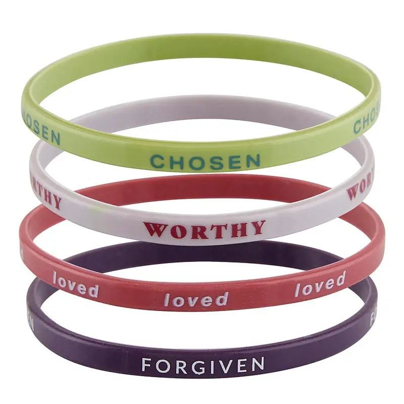 Threads of Faith Silicone Bracelets- God Calls Me