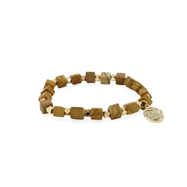 Kinsley Armelle- Rubik Collection Jasper Bracelet