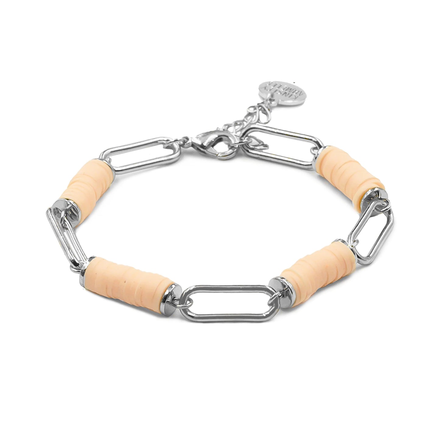 Kinsley Armelle- Niya Collection Silver Sherbert Bracelet