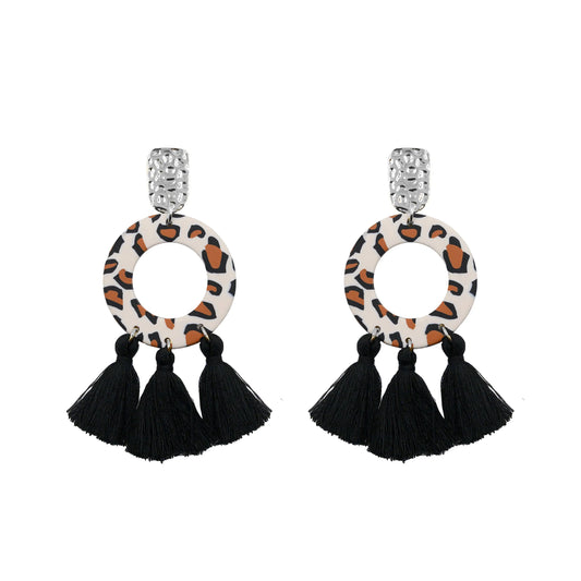 Kinsley Armelle- Cayman Collection Silver Kamilah Earrings