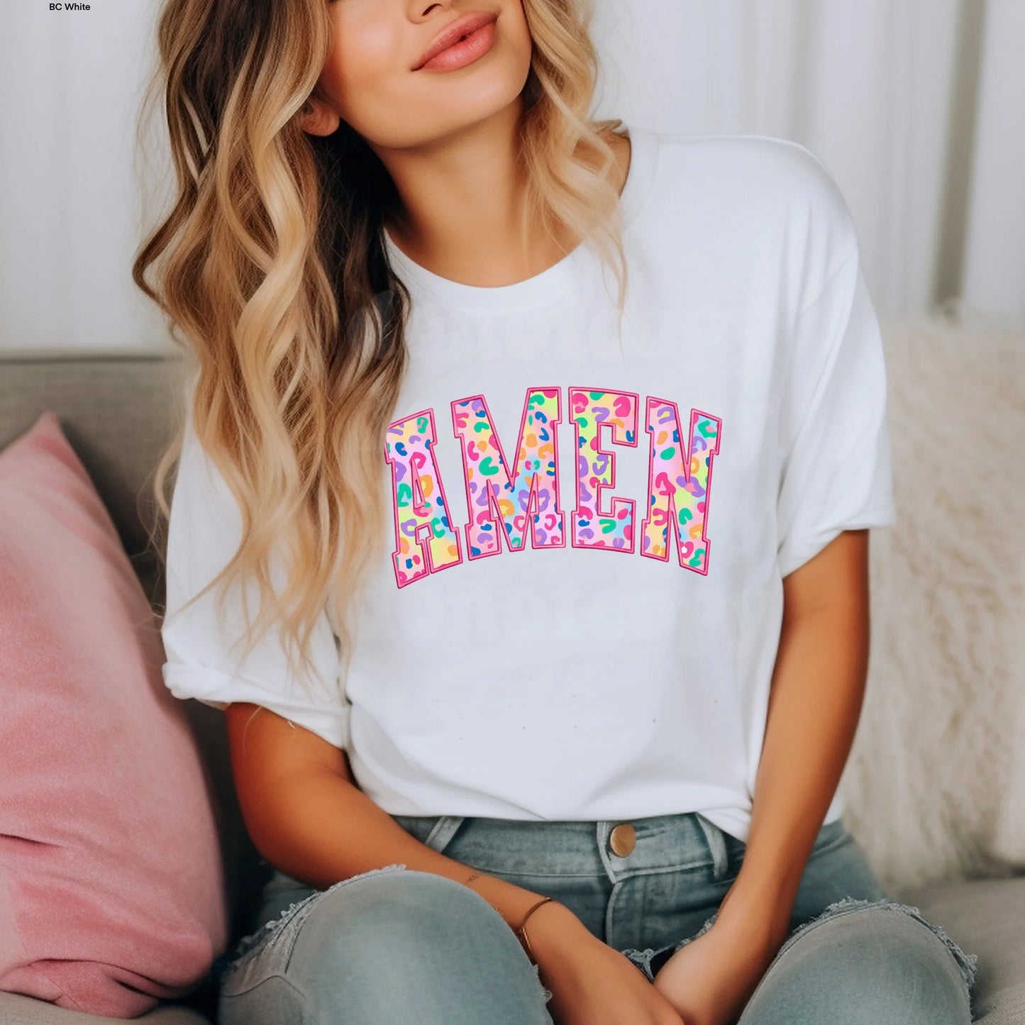 Amen Pastel Graphic Tee