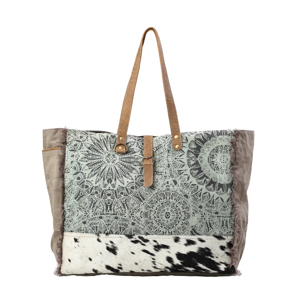 Myra Bag Floral Print Weekender Bag