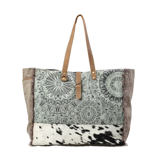 Myra Bag Floral Print Weekender Bag