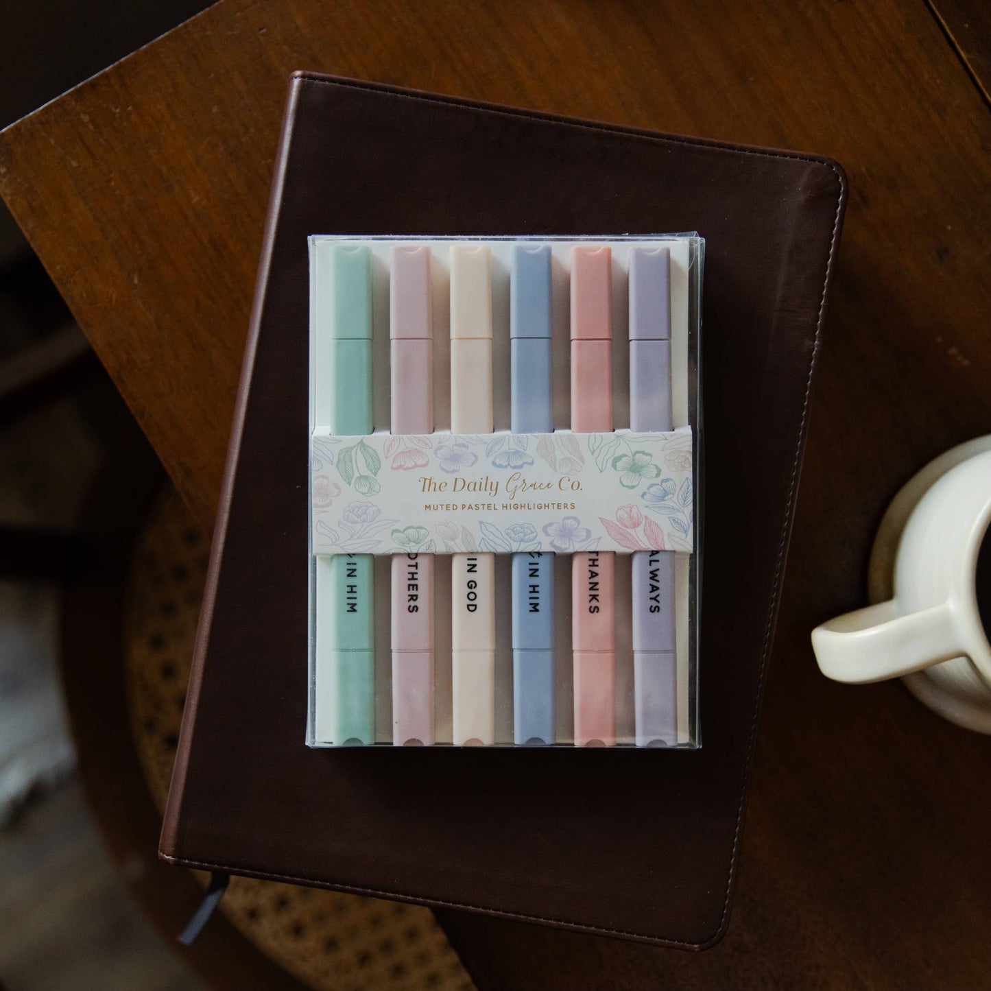 Muted Pastel Highlighter Set