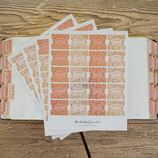 Gold Foil Bible Tabs