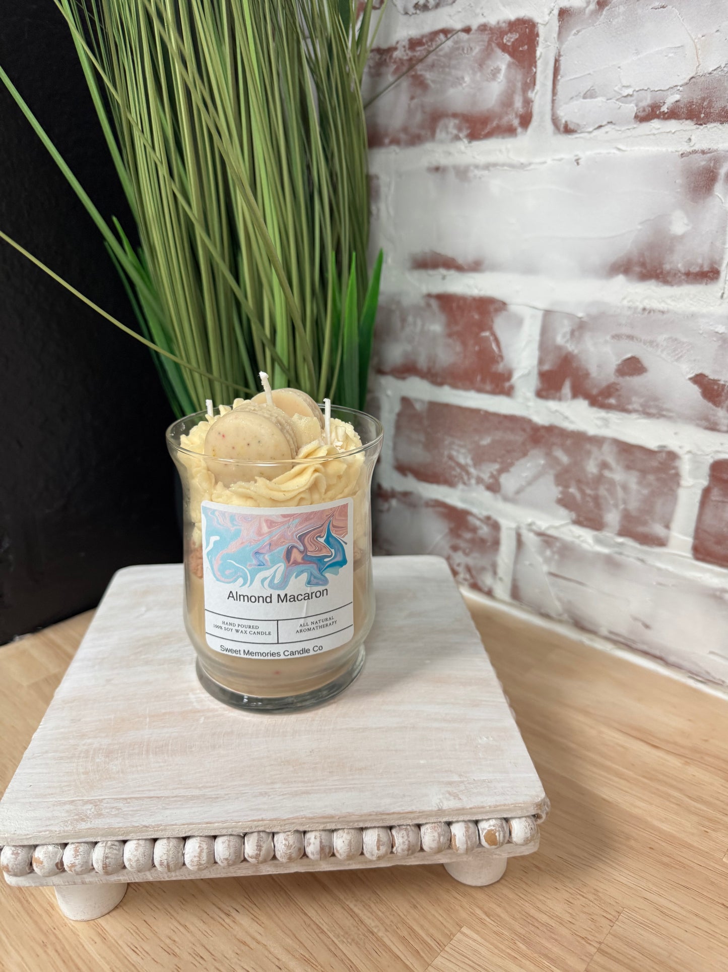 Sweet Memories Candle Company Almond Macaron Candle