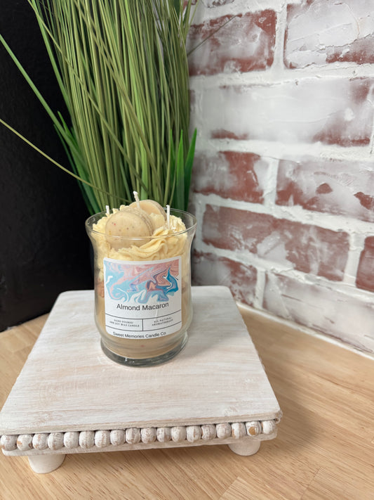 Sweet Memories Candle Company Almond Macaron Candle