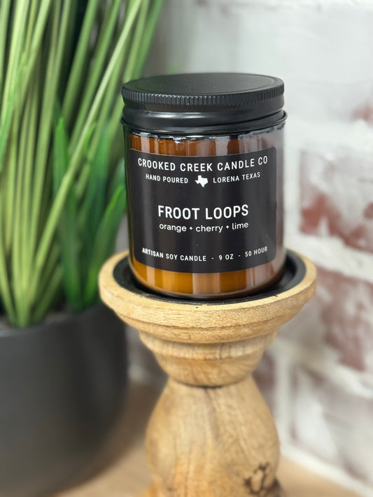 Crooked Candle Co. Froot Loops Candle