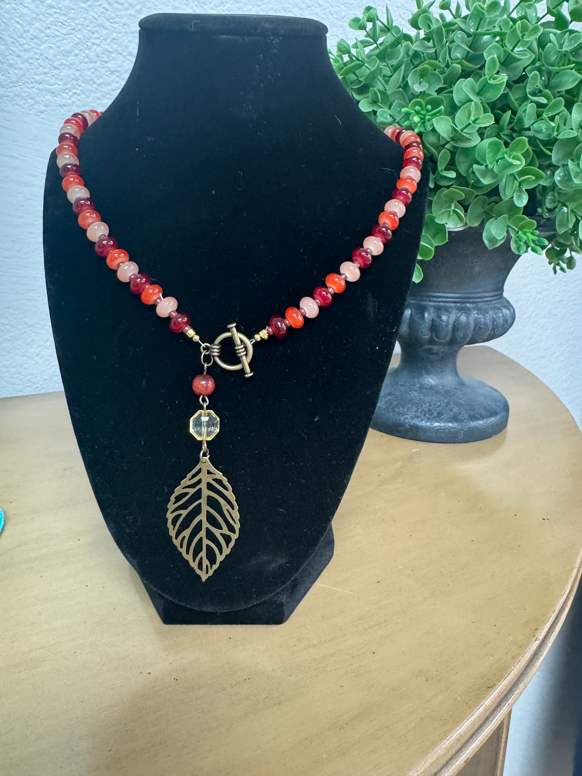 Rondelle  Beaded Necklace