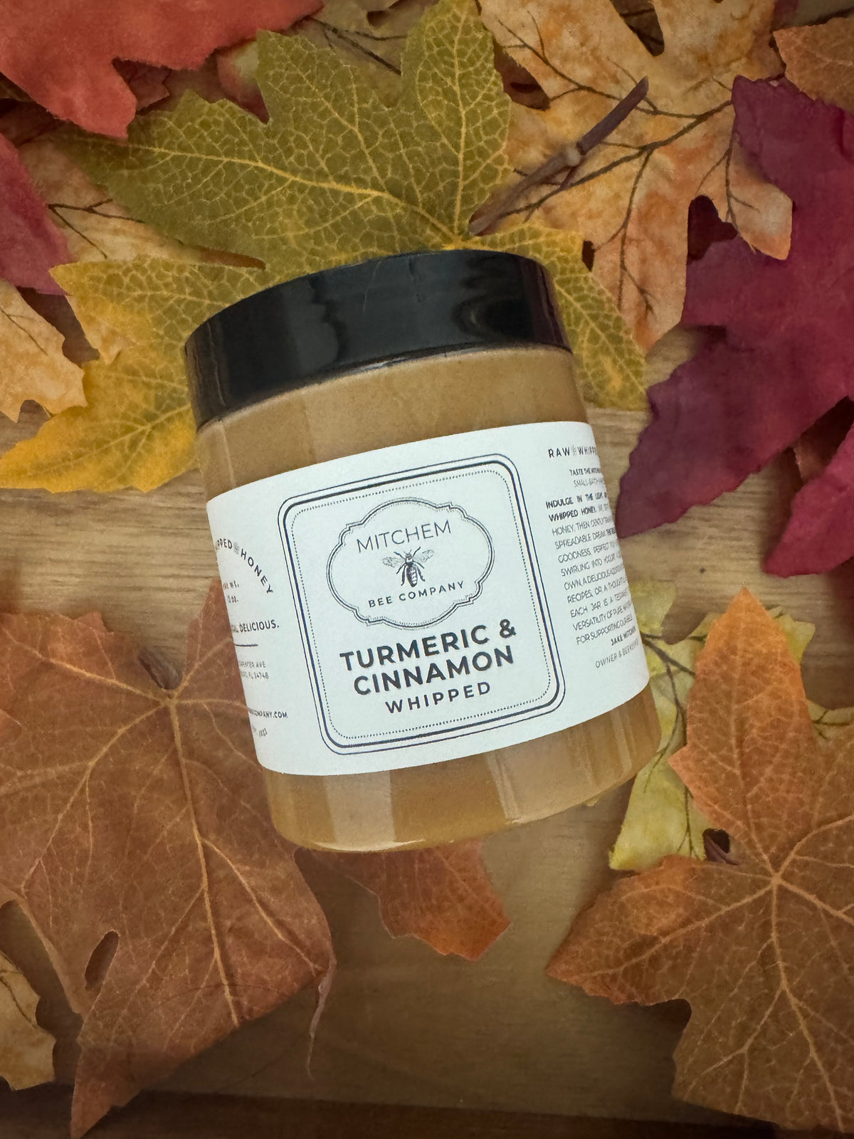 Turmeric & Cinnamon Whipped Honey