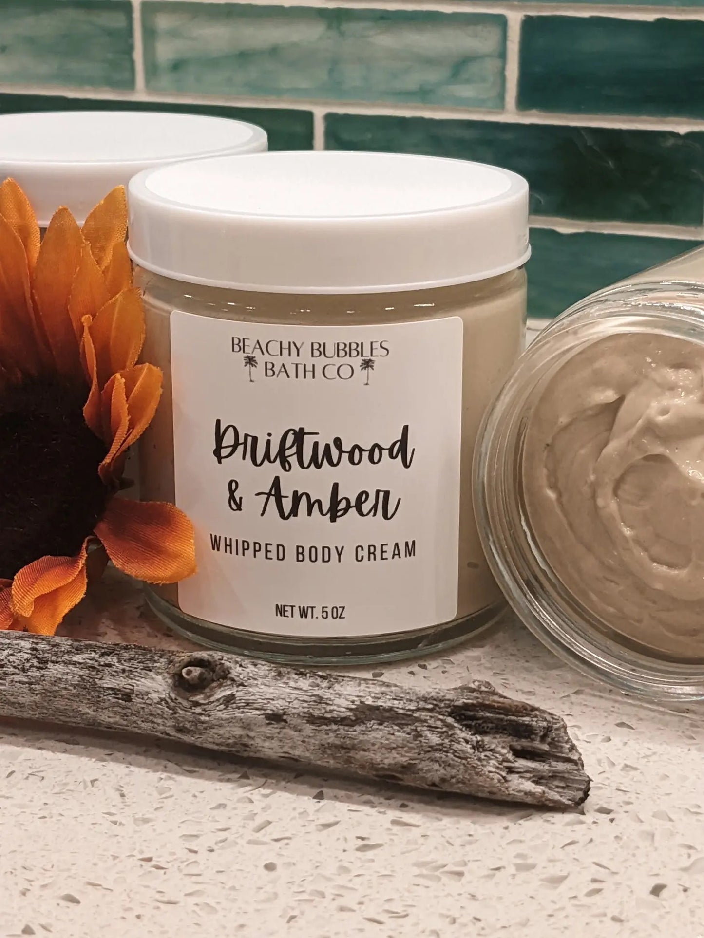 Driftwood & Amber Whipped Body Cream
