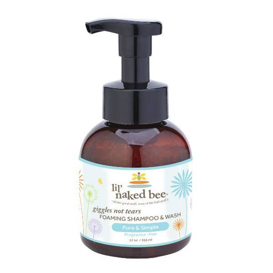 Pure & Simple Giggles Not Tears Foaming Shampoo & Wash