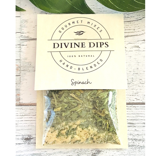 Divine Dips Spinach Seasoning Dip Mix & Cheeseball Mix