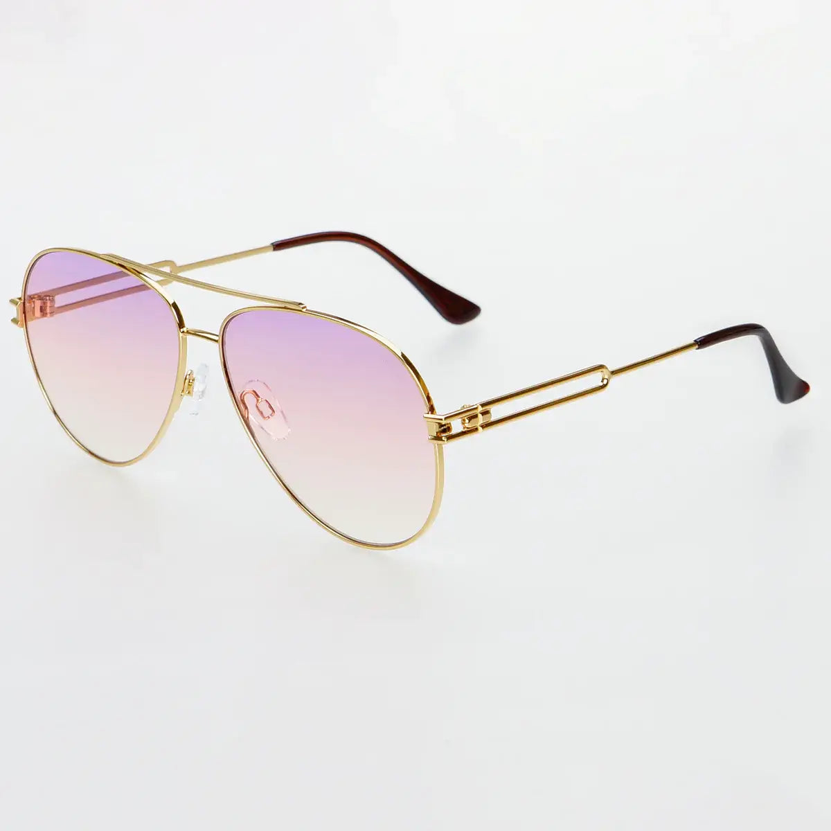 Henry Gold Pink Sunglasses: Gold / Pink