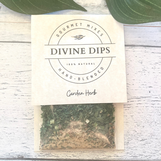 Divine Dips Garden Herb Seasoning Dip Mix & Cheeseball Mix