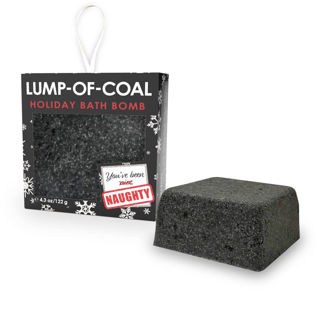 Lump-of-Coal-Holiday Bath Bomb