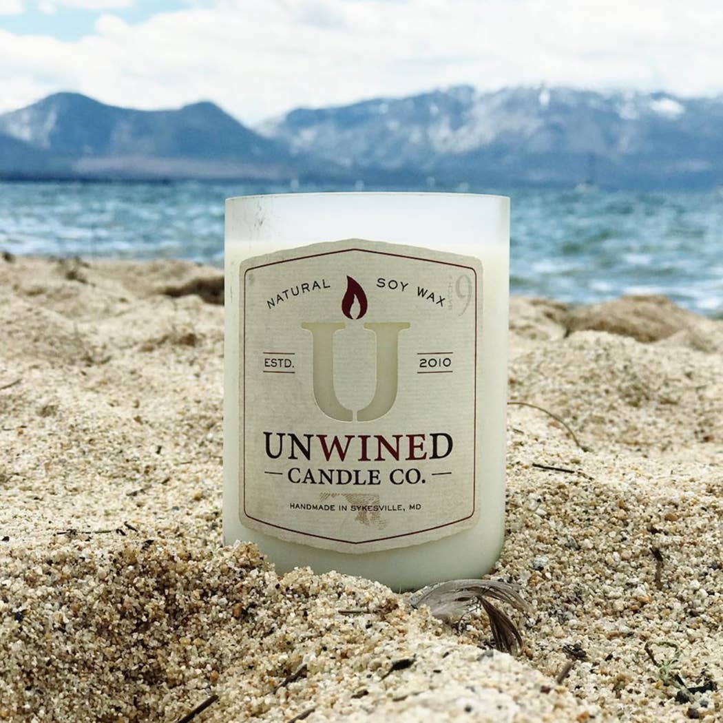 Let it be. Signature Series Wine Bottle Candle