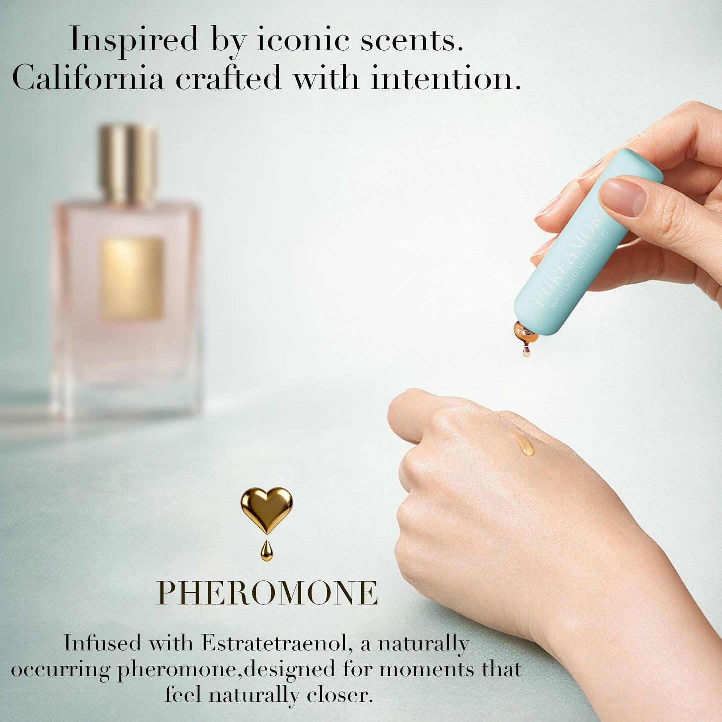 Moonlight Mellow Pheromone Perfume Oil Keychain