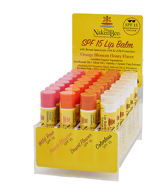 Naked Bee- Tinted Lip Balm SPF15