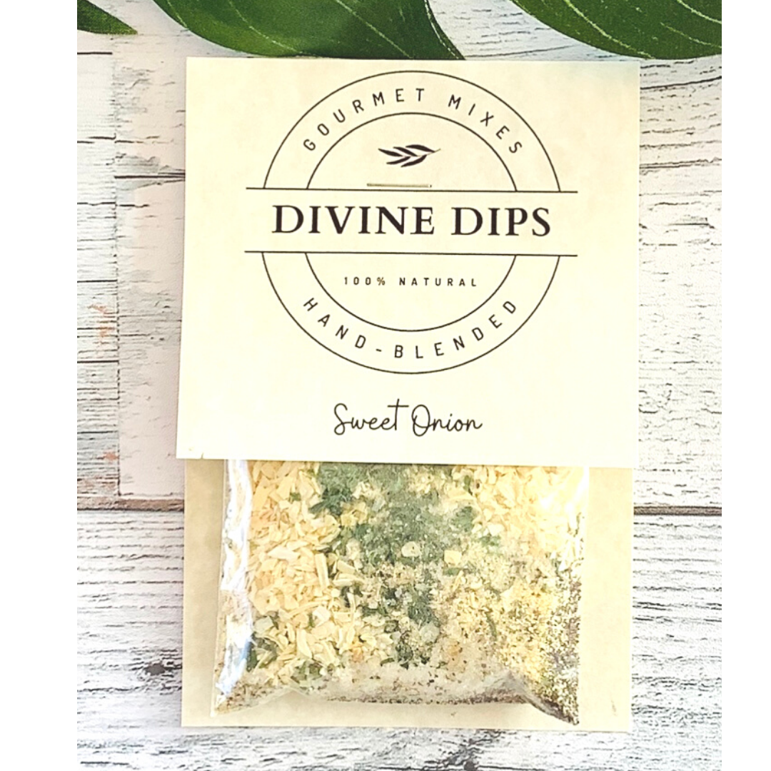 Divine Dips Sweet Onion Seasoning Dip Mix & Cheeseball Mix
