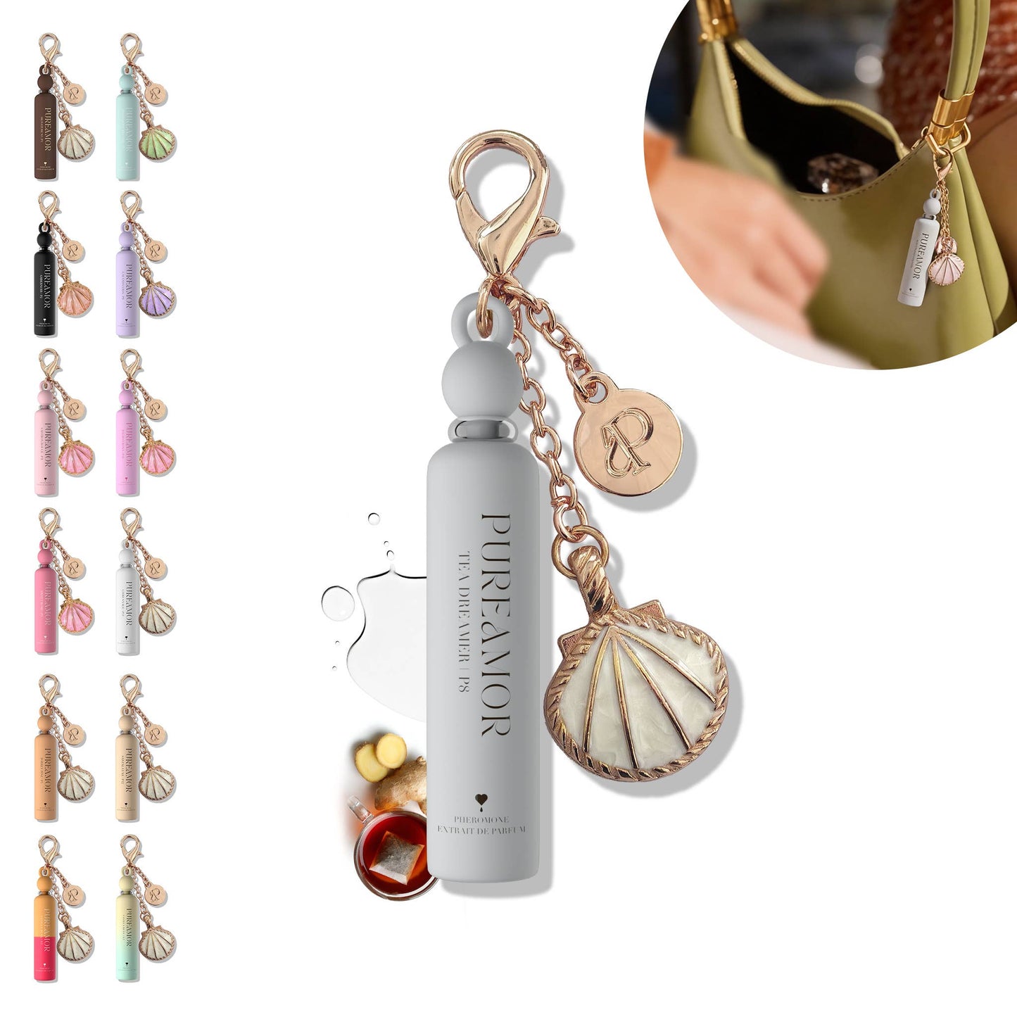 Tea Dreamer Pheromone Perfume Oil Keychain