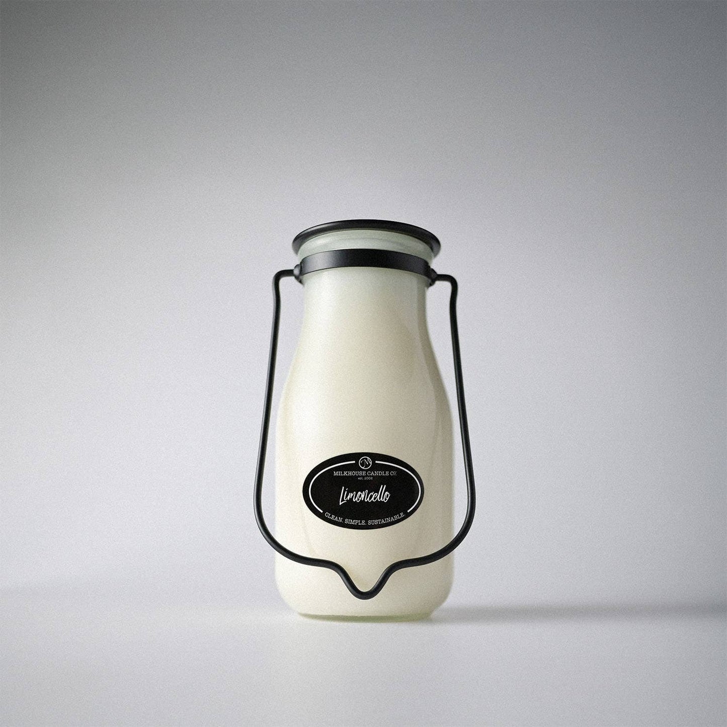 14 oz Milkbottle Candle: Limoncello