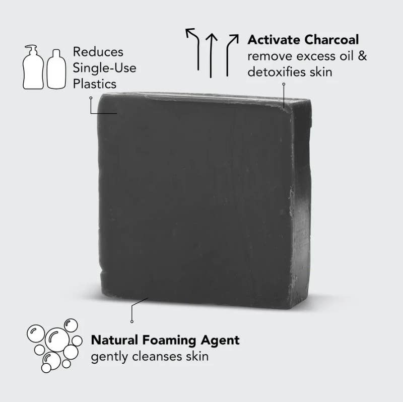 Kitsch Charcoal Detoxifying Solid Body Wash