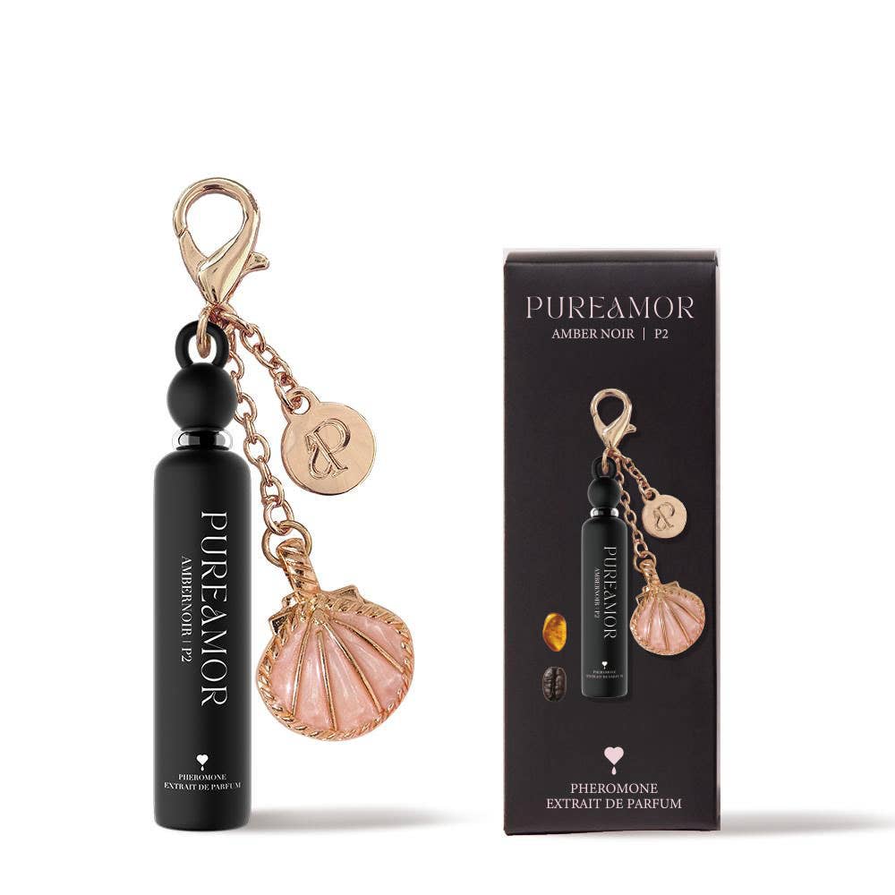Amber Noir Pheromone Perfume Oil Keychain